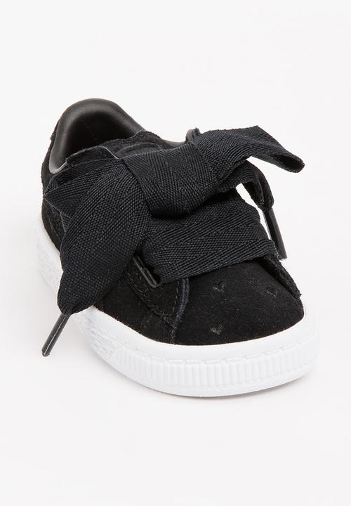 PUMA - Puma Suede Heart Valentine Sneaker Black