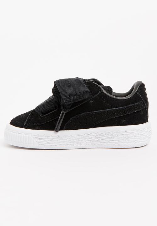 PUMA - Puma Suede Heart Valentine Sneaker Black