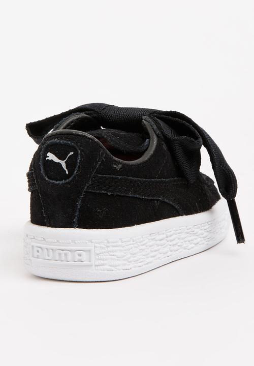 PUMA - Puma Suede Heart Valentine Sneaker Black