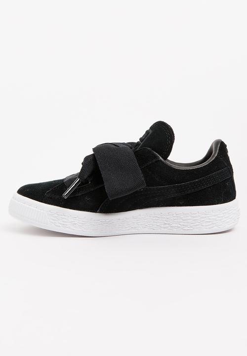 PUMA - Puma Suede Heart Valentine PS Sneaker Black