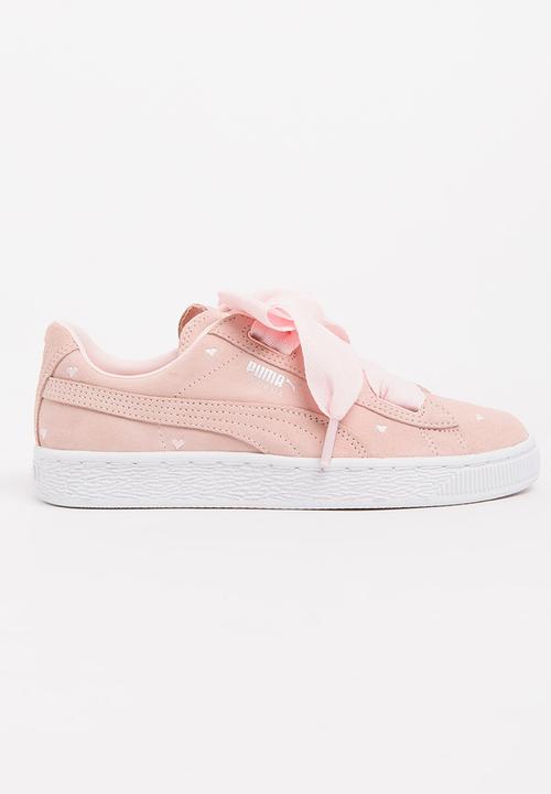 PUMA - Puma Suede Heart Valentine Sneaker Pearl