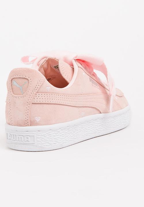 PUMA - Puma Suede Heart Valentine Sneaker Pearl