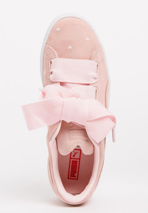 PUMA - Puma Suede Heart Valentine Sneaker Pearl