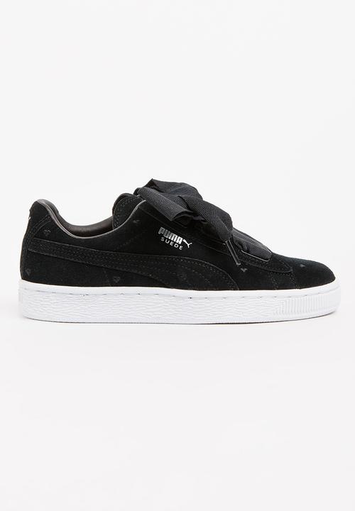 PUMA - Puma Suede Heart Valentine Sneaker Black