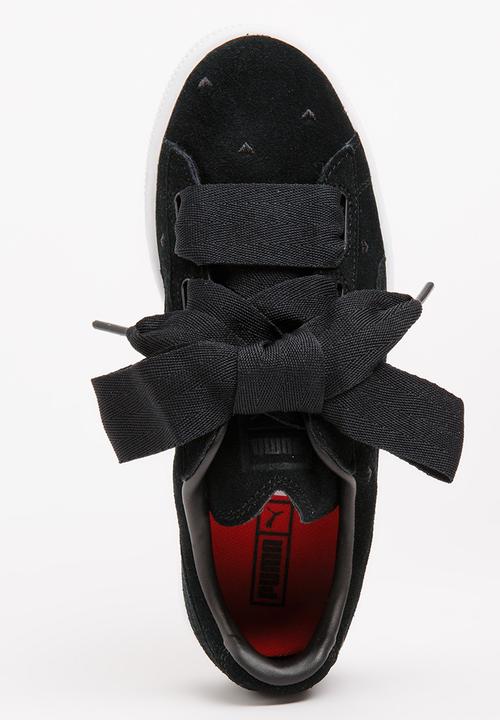 PUMA - Puma Suede Heart Valentine Sneaker Black