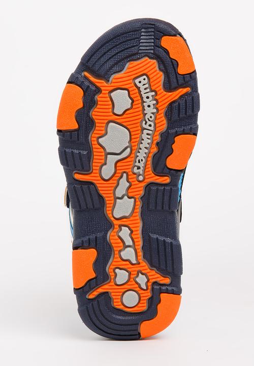 Bubblegummers - Velcro Strap Sandals Navy