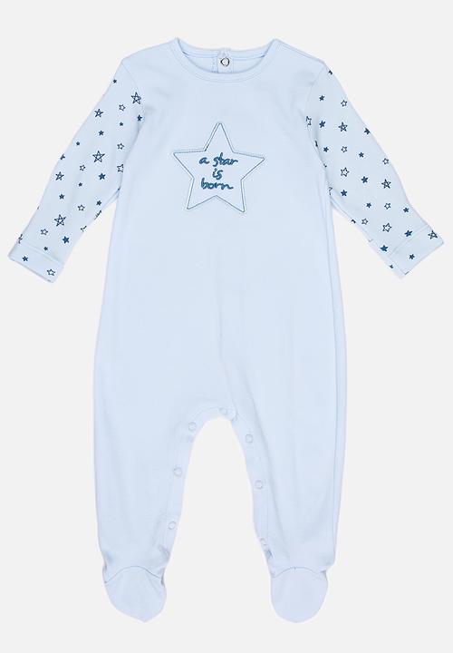 Baby Corner - Boys  4 Piece Star Set Blue