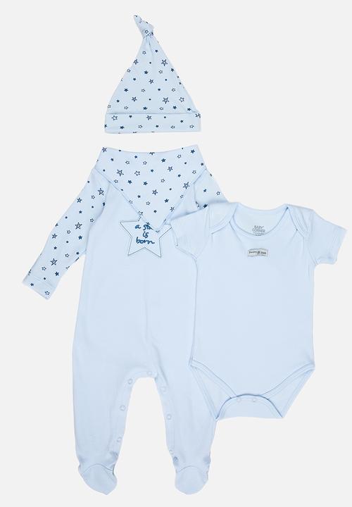 Baby Corner - Boys  4 Piece Star Set Blue