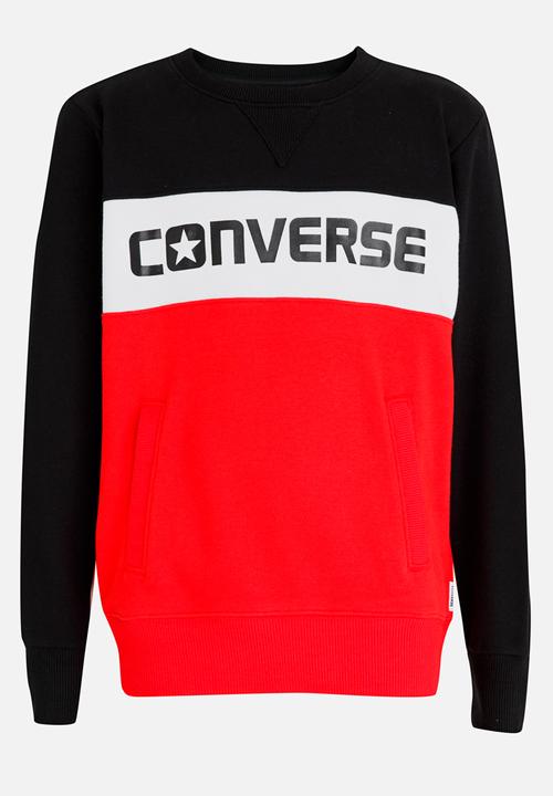 Converse - Converse Colour Block Top Red