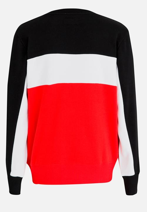 Converse - Converse Colour Block Top Red