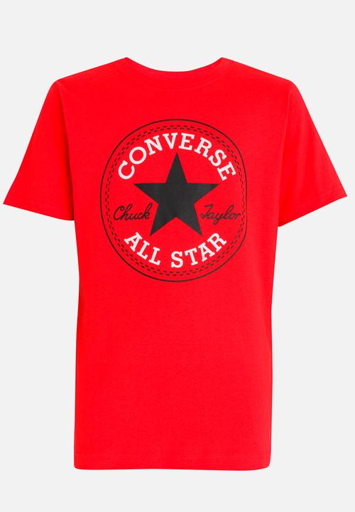 Converse - Converse Chuck Patch Tee Red
