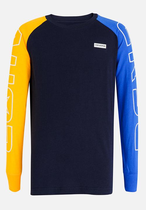 Converse - Converse Colour Block Court Top Navy