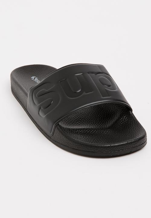 SUPERGA - Superga Slides Black
