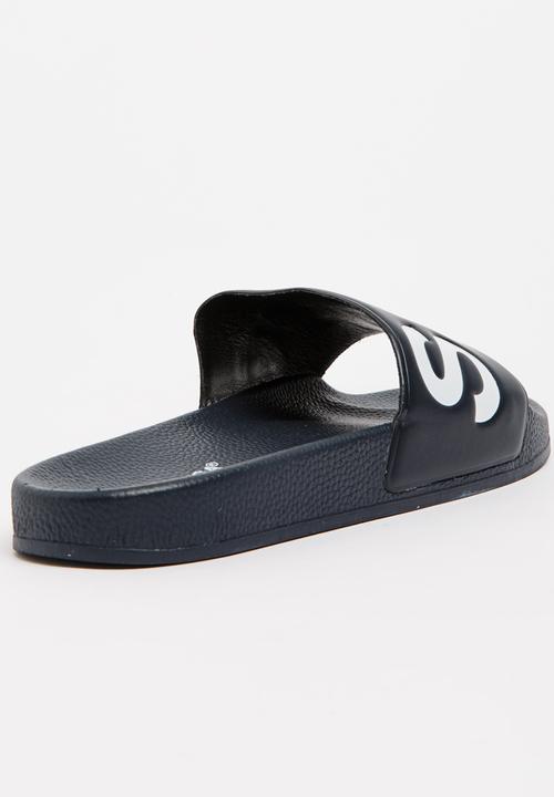 SUPERGA - Superga Slides Navy & White