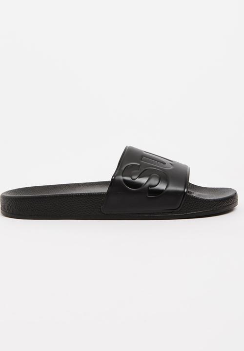 SUPERGA - Superga Slides Black
