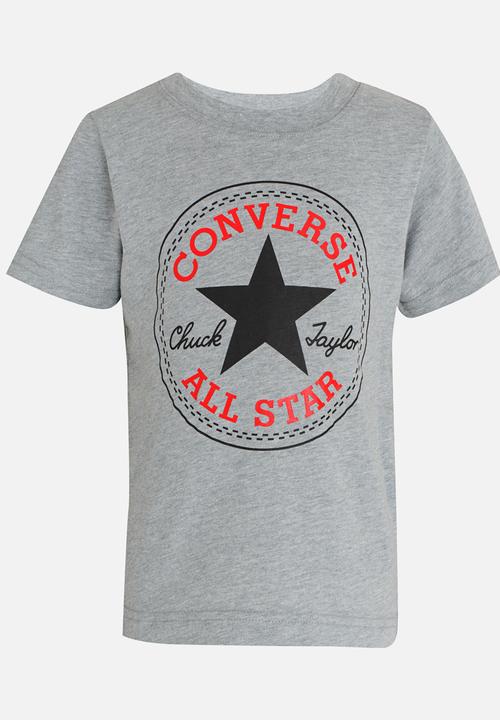 Converse - Converse Chuck Patch Tee Dark Grey