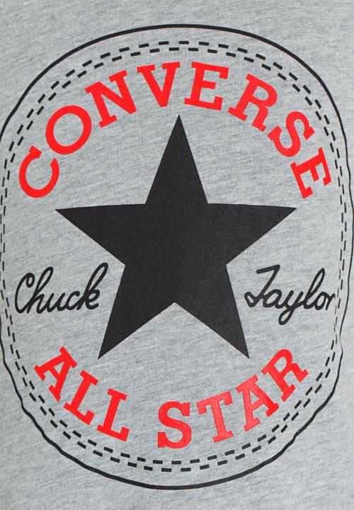 Converse - Converse Chuck Patch Tee Dark Grey