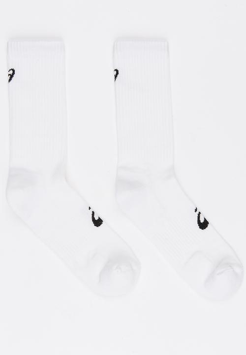 ASICS - Crew 6 Pack Socks White