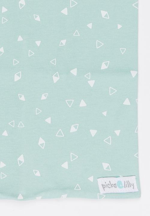 Pickalilly - Printed Snoodlet Scarve Mint