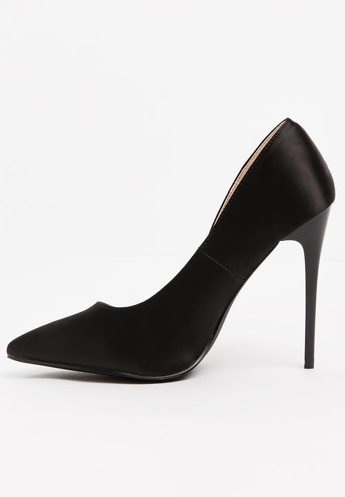 Footwork - Sky Beaded Stiletto Heels Black
