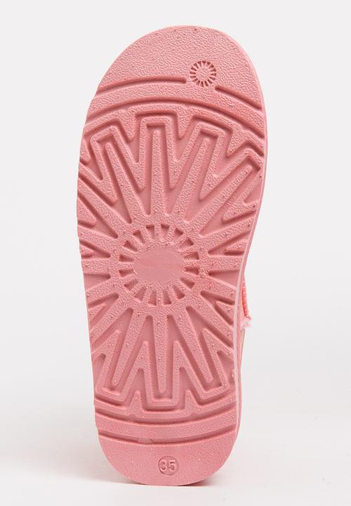Pop Candy - Faux Suede Boot Mid Pink