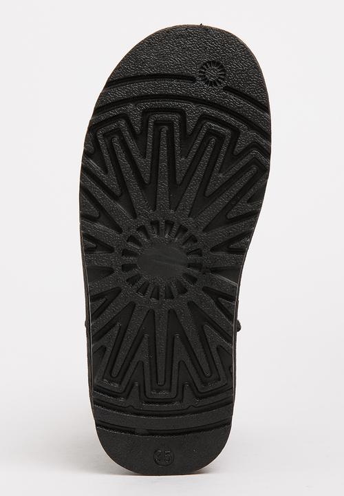 Pop Candy - Girls Faux Suede Ankle Boot Black