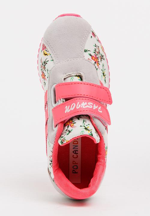 Pop Candy - Girls Canvas Sneaker Dark Pink