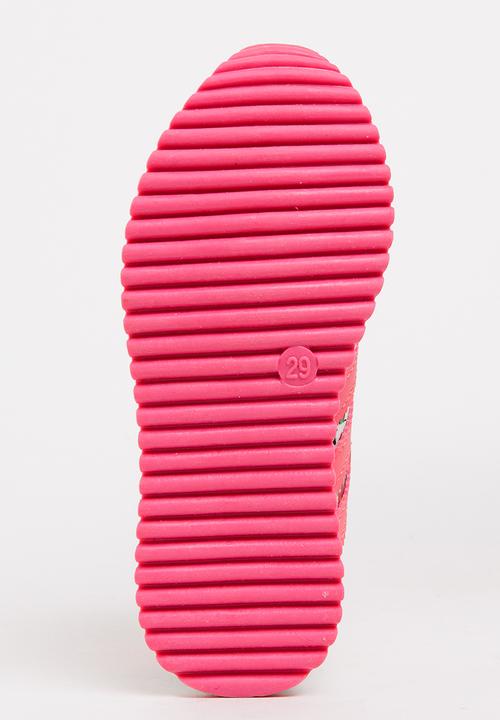 Pop Candy - Girls Canvas Sneaker Dark Pink