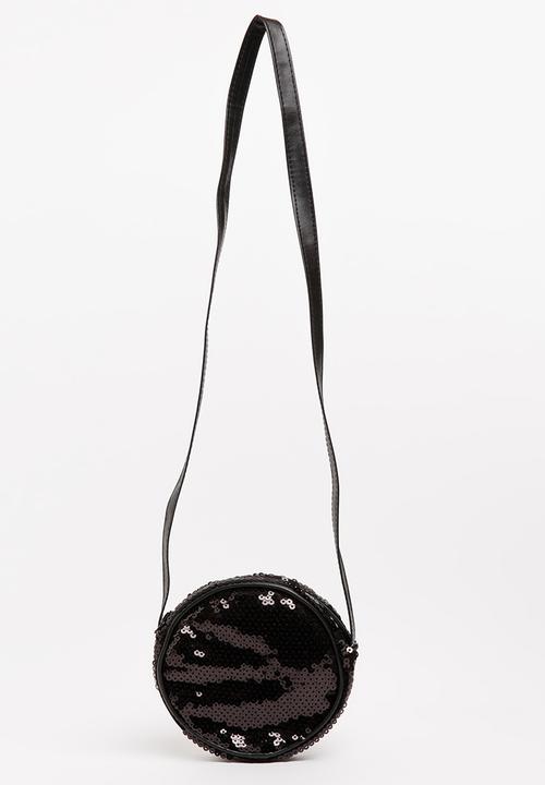 Name It - Girls Round Sequins Bag Black