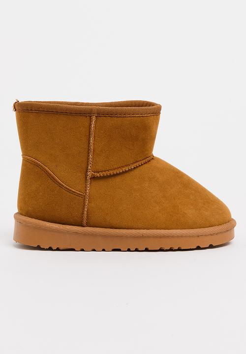 Pop Candy - Girls Faux Suede Boot 