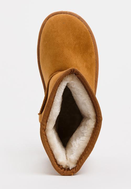 Pop Candy - Girls Faux Suede Boot 