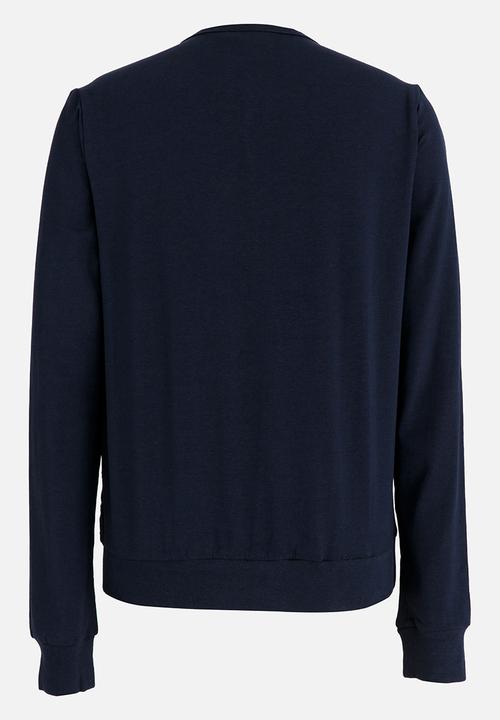 Name It - Sequin Jacket Dark Blue