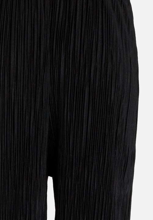 Name It - Girls Plisse Playsuit Black