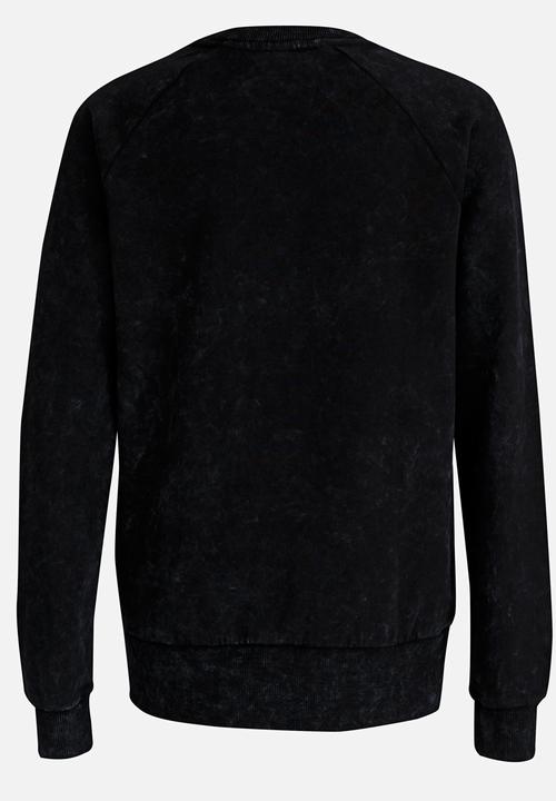 Name It - Boys Printed Sweater Black