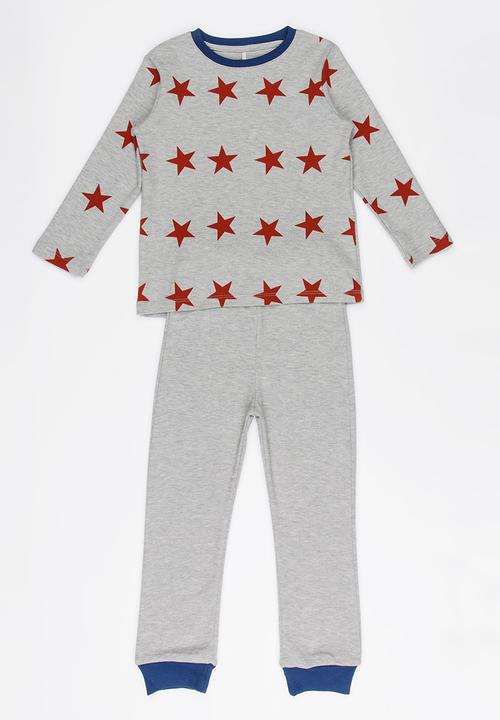 Soobe - Boys Pajama Set Grey