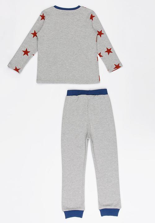 Soobe - Boys Pajama Set Grey
