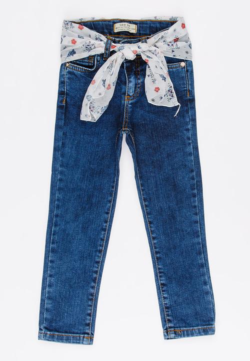 Soobe - Girls Straight Leg Jean Navy