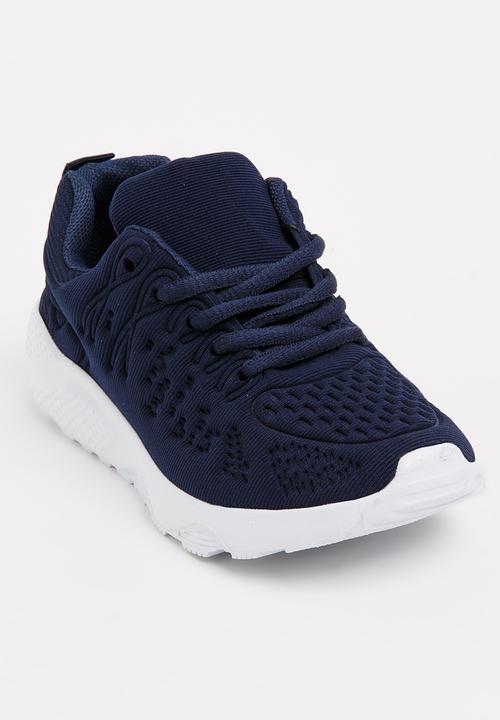Pop Candy - Lace Up Sneaker Navy