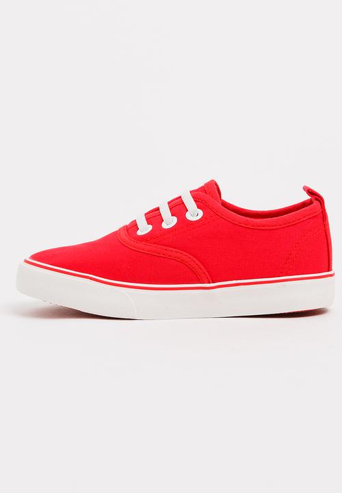 Pop Candy - Girls Canvas Sneaker Red