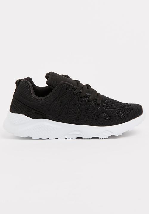 Pop Candy - Lace Up Sneaker Black