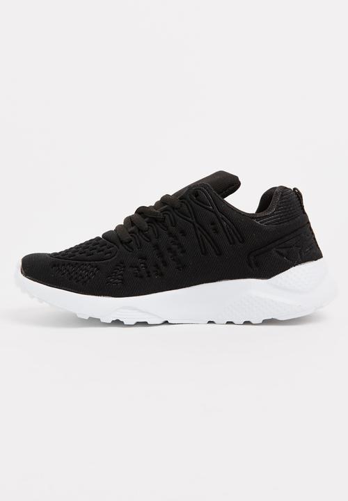 Pop Candy - Lace Up Sneaker Black