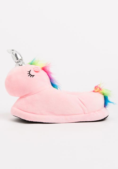 Pop Candy - Unicorn Slippers Pale Pink