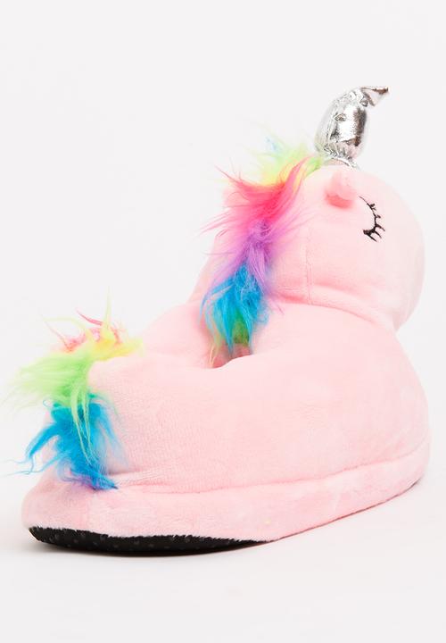 Pop Candy - Unicorn Slippers Pale Pink