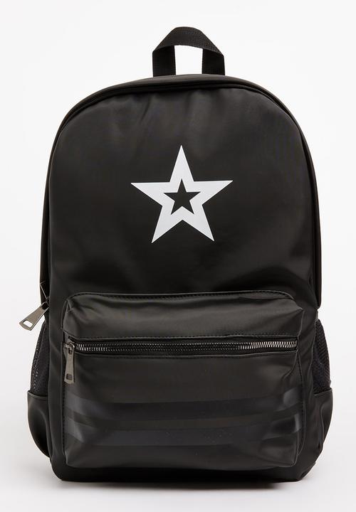 Pop Candy - Printed Backpack Black
