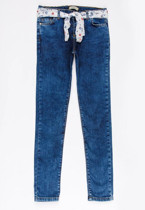 Soobe - Girls Straight Leg Jean Navy