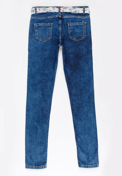 Soobe - Girls Straight Leg Jean Navy