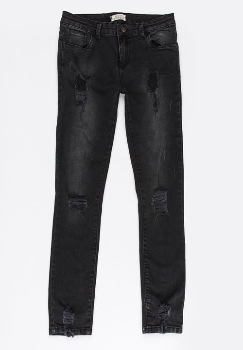 Soobe - Straight Leg Jean Black