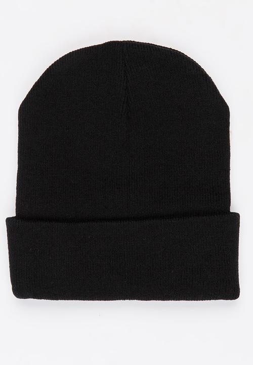 Pop Candy - Printed Love Beanie - Black