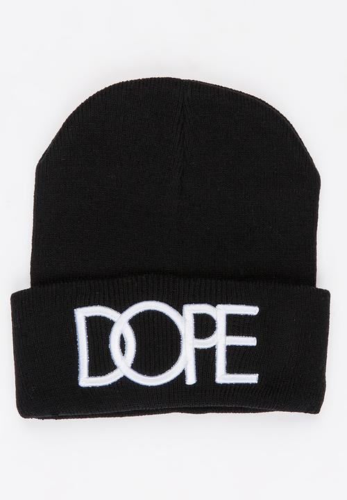 Pop Candy - Printed Beanie Black