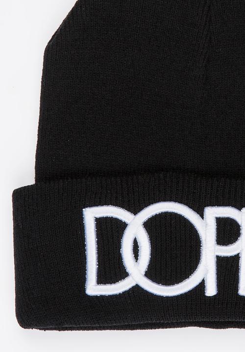 Pop Candy - Printed Beanie Black